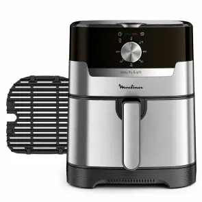 Мультипечь Moulinex EasyFry&Grill, 1550Вт, чаша-4.2л, механическое управл., пластик, серый №4