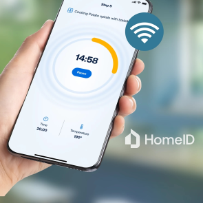 Мультипечь Philips Combi XXL Connected 2200Вт, чаша-8.3л, сенсорное управл., 22 авто. программ, пластик, белый №5