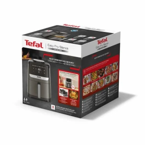 Мультипіч Tefal Easy Fry Silence, 1670Вт, чаша-5л, сенсорне керув., 10 програм, пластик, темно сірий-чорний №8
