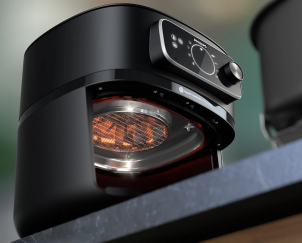 Мультипечь Philips Combi XXL Connected 2200Вт, чаша-8.3л, сенсорное управл., 22 авто. программ, пластик, белый №8