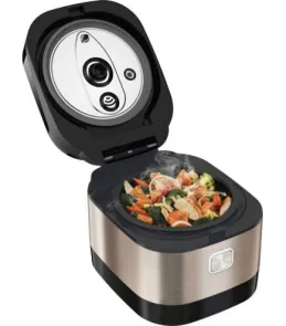 Мультиварка Tefal MultiCook&Stir, 1200Вт, чаша-5л, електронне керув., пластик, чорно-бронзовий №2