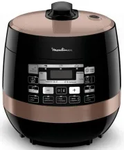 Мультиварка-скороварка Moulinex Quickchef, 1000Вт, чаша-5л, сенсорное управл., пластик, черный