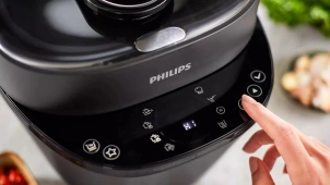 Мультиварка-скороварка Philips All-in-One Cooker, 1000Вт, чаша-5л, электронное управл., пластик, черный №3