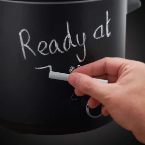 Повільноварка Russell Hobbs ChalkBoard, 200Вт, чаша-3.5л, механічне керув., нерж. сталь, чорний №3