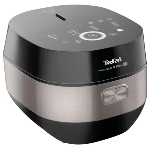 Мультиварка Tefal Multicook&Bake IH, 1500Вт, чаша-5л, електронне керув., метал/пластик, чорний №2