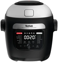 Мультиварка-мультипечь Tefal Multicook Actifry, 1334Вт, чаша-6л, сенсорное управл., 14 программ, металл/пластик, черный