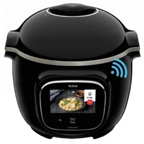 Мультиварка-скороварка Tefal Cook4me Touch, 1600Вт, чаша-6л, сенсорное управл., 13 программ, металл/пластик, черный №3