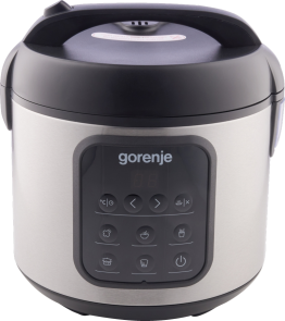 Мультиварка Gorenje, 476Вт, мины, чаша-2л, электронное управл., 5 программ, металл/пластик, черный №2