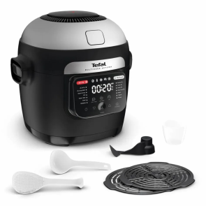Мультиварка-мультипечь Tefal Multicook Actifry, 1334Вт, чаша-6л, сенсорное управл., 14 программ, металл/пластик, черный №3