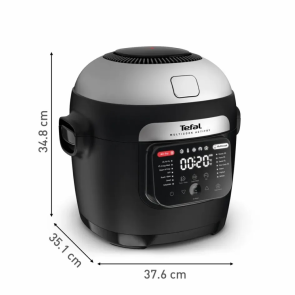 Мультиварка-мультипечь Tefal Multicook Actifry, 1334Вт, чаша-6л, сенсорное управл., 14 программ, металл/пластик, черный №4