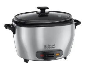 Рисоварка Russell Hobbs MaxiCook, 1000Вт, чаша-5л, електронне керув., нерж. сталь, чорний №2