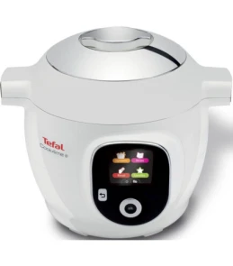 Мультиварка-скороварка Tefal Cook4Me +, 1600Вт, чаша-6л, електронне керув., пластик, білий №7