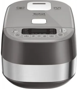 Мультиварка Tefal Expert Cook Induction, 1200Вт, чаша-5л, електронне керув., пластик, сірий №1