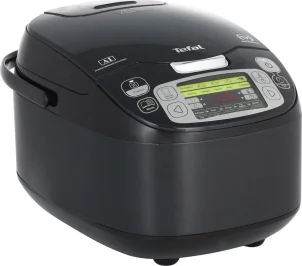 Мультиварка Tefal Fuzzy Logic, 750Вт, чаша-5л, электронное управл., пластик, черный №5