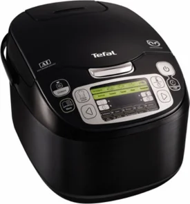 Мультиварка Tefal Fuzzy Logic, 750Вт, чаша-5л, электронное управл., пластик, черный №6