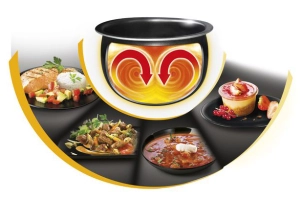 Мультиварка Tefal Spherical, 750Вт, чаша-5л, электронное управл., пластик, белый №6