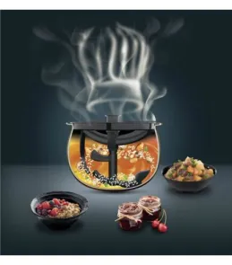 Мультиварка Tefal MultiCook&Stir, 1200Вт, чаша-5л, електронне керув., пластик, чорно-бронзовий №6