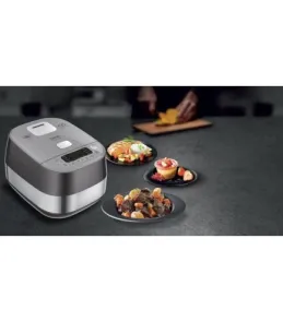 Мультиварка Tefal Expert Cook Induction, 1200Вт, чаша-5л, електронне керув., пластик, сірий №7
