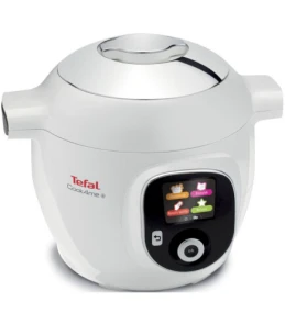 Мультиварка-скороварка Tefal Cook4Me +, 1600Вт, чаша-6л, електронне керув., пластик, білий №11