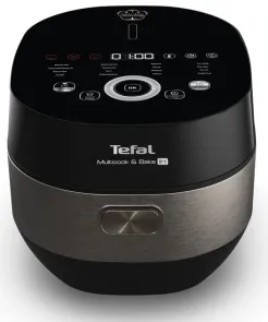 Мультиварка Tefal Multicook&Bake IH, 1500Вт, чаша-5л, електронне керув., метал/пластик, чорний №7