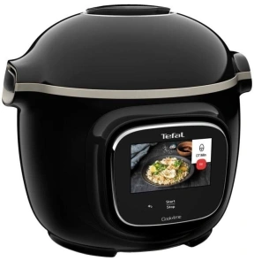 Мультиварка-скороварка Tefal Cook4me Touch, 1600Вт, чаша-6л, сенсорное управл., 13 программ, металл/пластик, черный №7