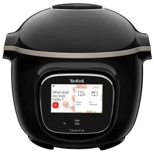 Мультиварка-скороварка Tefal Cook4me Touch, 1600Вт, чаша-6л, сенсорное управл., 13 программ, металл/пластик, черный №9