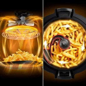 Мультиварка-мультипечь Tefal Multicook Actifry, 1334Вт, чаша-6л, сенсорное управл., 14 программ, металл/пластик, черный №8