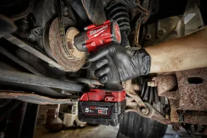 Гайковерт акумуляторний безщітковий MILWAUKEE 1/2" (881 Нм) M18 FMTIW2F12-0, з кільцем (каркас) + M18 B5 поДарунок №3