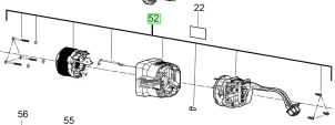 Блок електронного керування для M18FLAG230XPDB MILWAUKEE №1