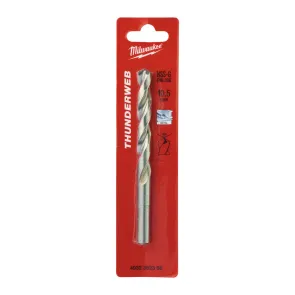 Сверло по металлу THUNDERWEB HSS-G MILWAUKEE DIN338, диаметр 10.5 x 133 мм №1