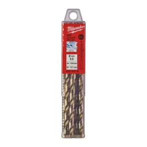 Сверло по металлу HSS-G MILWAUKEE DIN340, диаметр 9,0x175мм, (10шт) №1