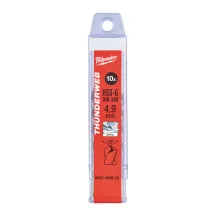 Сверло по металлу THUNDERWEB HSS-G MILWAUKEE DIN338, O4, 9х86мм (10шт), пластиковая коробка