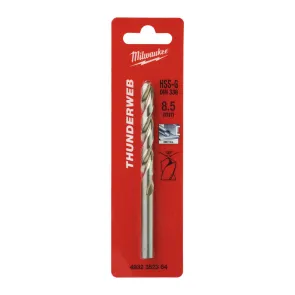 Сверло по металлу THUNDERWEB HSS-G MILWAUKEE DIN338, диаметр 8.5 x 117 мм №1