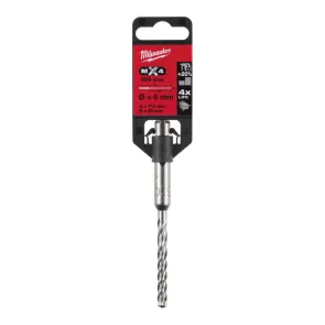Бур SDS-PLUS MX4 MILWAUKEE, диаметр 6,0х115х50мм №1