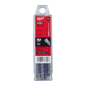 Бур SDS-PLUS MX4 MILWAUKEE, диаметр 6,0х115х50мм, (10шт) №1