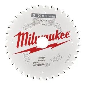Диск пиляльний PFTE THIN KERF MILWAUKEE, O190х30х1,6мм, 36 зуб. №2