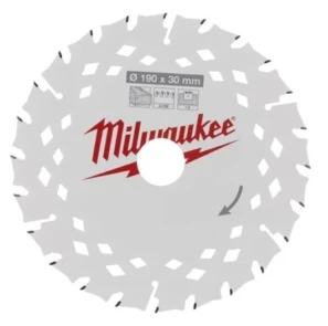 Диск пильный PFTE MILWAUKEE, O190х30х1, 8мм, 24 зуб. №1