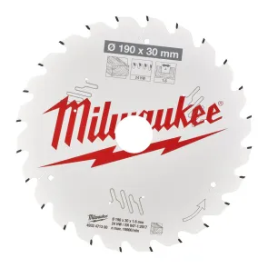 Диск пиляльний PFTE THIN KERF MILWAUKEE, діаметр 190х30х1,6мм, 16 зуб. №4