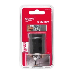 Коронка алмазная Diamond Max MILWAUKEE, O32мм №2