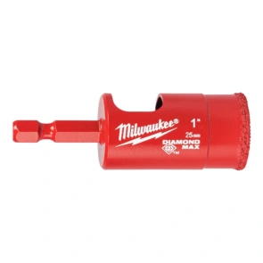 Коронка алмазная Diamond Plus MILWAUKEE, O25,0мм (1/4 Hex) №1