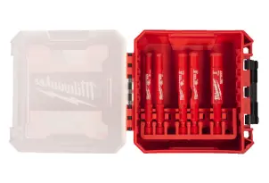 Набор алмазных коронок Diamond Plus MILWAUKEE (1/4 Hex) (диаметр 6, 6, 8 , 8, 10мм) №6