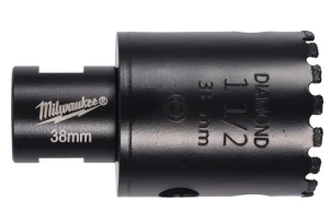 Коронка алмазная M14 Diamond Max MILWAUKEE, O38мм (сухая) №2