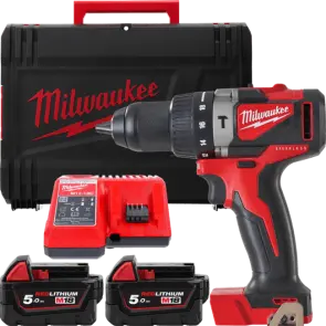 Дриль-шурупокрут з ударом акумуляторний MILWAUKEE, M18 BLPD2-502X №1