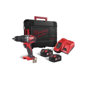 Дриль-шурупокрут з ударом акумуляторний MILWAUKEE, M18 BLPD2-502X №4