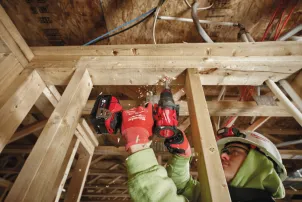 Дриль-шуруповерт акумуляторна безщіткова MILWAUKEE M18 FDD3-0X (158 м) (каркас+HDкейс) + M18 B5 подарунок №6