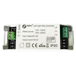 434181 Розумний контролер LED стрічки Tervix Pro Line ZigBee CW LED Strip №1