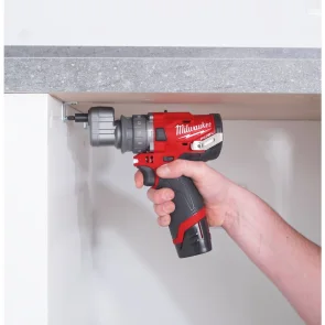 Дриль-шурупокрут з ударом акумуляторний MILWAUKEE, M12 FPDX-202X, 37Нм, (+ заряд.пристрій, 2 акум., HD кейс) №42