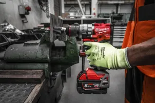 Дриль-шурупокрут з ударом акумуляторний MILWAUKEE, M18 FPD3MC-502X, 158Нм, (+ заряд.пристрій, 2 акум., HD кейс)+M18 ALIS-0+жилет №13