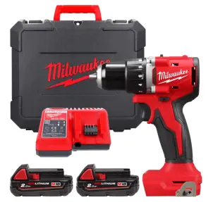 Дрель-шуруповерт аккумуляторная бесщеточная MILWAUKEE M18 BLDDRC-202C 61Нм (+ заряд.устройство, 2 акум., HD кейс) №8