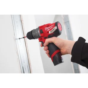 Дриль-шурупокрут з ударом акумуляторний MILWAUKEE, M12 FPDX-202X, 37Нм, (+ заряд.пристрій, 2 акум., HD кейс) №56
